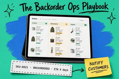 Backorder Management for Ecommerce: The Operational Playbook