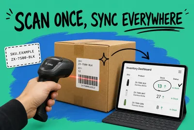 Barcode Inventory System: From Scanner Setup to Real-Time Stock Sync