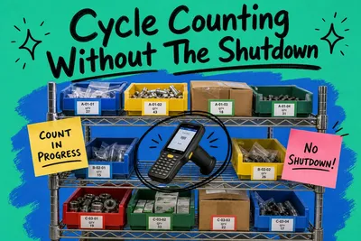 Cycle counting for ecommerce: fix inventory accuracy without a full shutdown