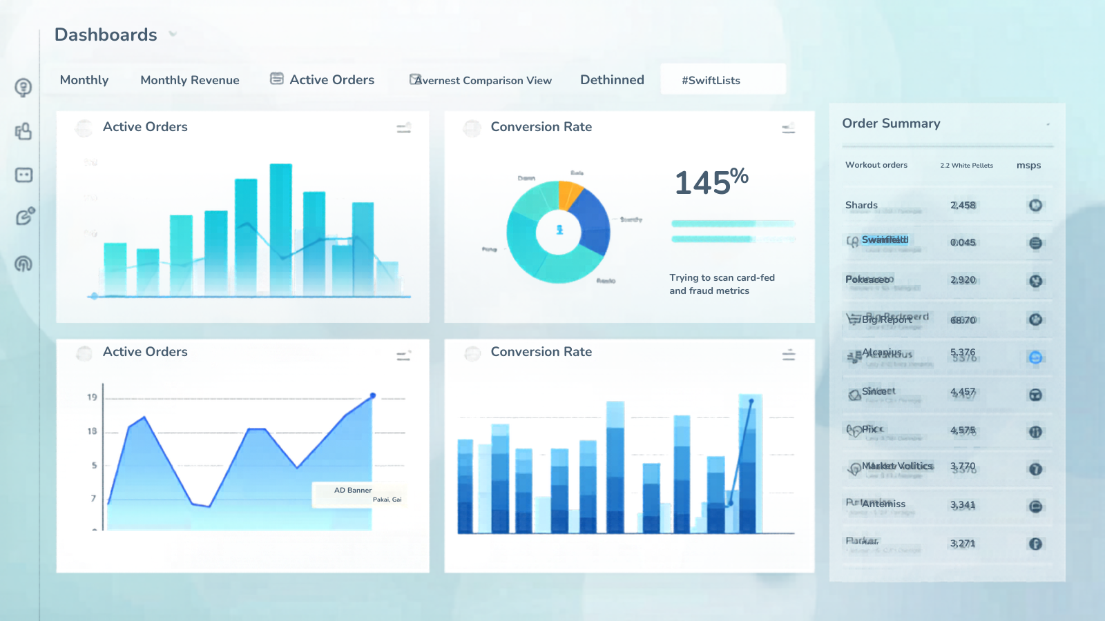 Etsy dashboard