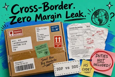 International Ecommerce Shipping: Duties, Taxes, and Cross-Border Fulfillment Without Margin Leak