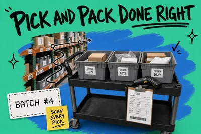 Pick and Pack: Wave, Batch, and Zone Picking Compared