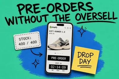 Shopify Pre-Orders: How to Manage Product Drops Without Overselling