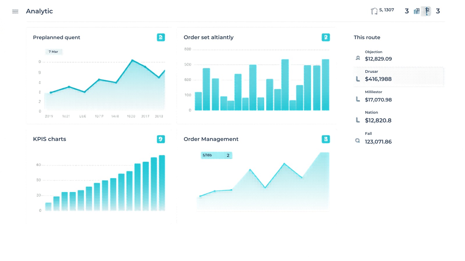 Square dashboard